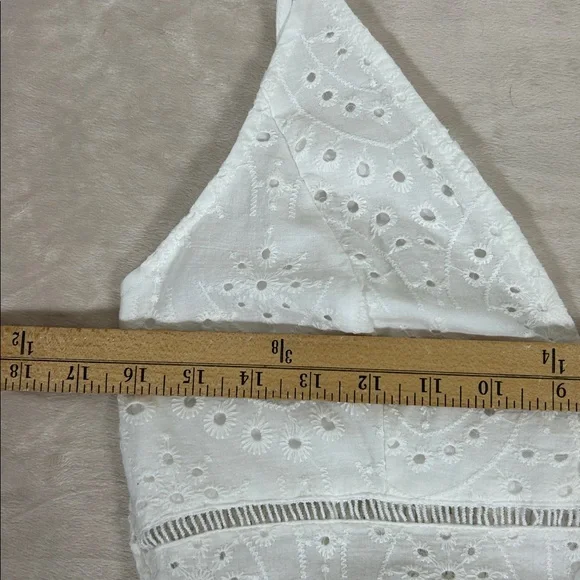 Simplee Eyelet Lace Coquette Cottagecore Romantic maxi dress XL - Picture 8 of 11